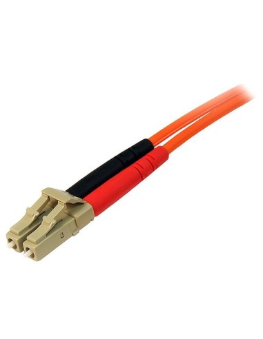 StarTech.com Cable Patch de Fibra Duplex Multimodo 50 125 1m LC - LC