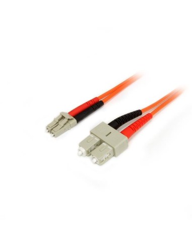 StarTech.com Cable Patch de Fibra Duplex Multimodo 50 125 1m LC - SC