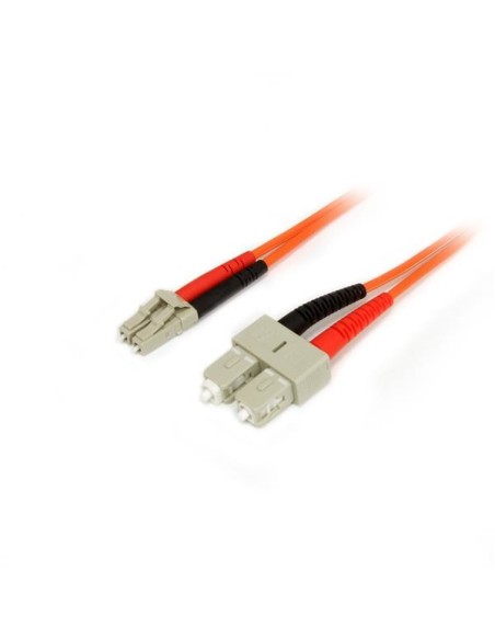StarTech.com Cable Patch de Fibra Duplex Multimodo 50 125 2m LC - SC StarTech.com Cable Patch de Fibra Duplex Multimodo 50 125 2m LC - SC
