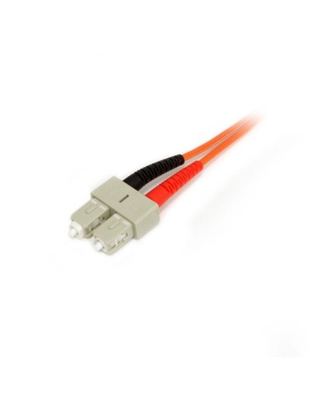 StarTech.com Cable Patch de Fibra Duplex Multimodo 50 125 2m LC - SC