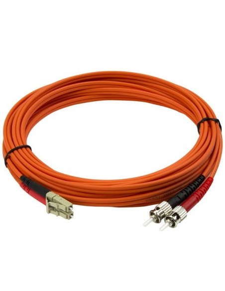 StarTech.com Cable Adaptador de Red de 5m Multimodo Dúplex Fibra Óptica LC-ST 50 125 - Patch Duplex StarTech.com Cable Adaptador de Red de 5m Multimodo Dúplex Fibra Óptica LC-ST 50 125 - Patch Duplex
