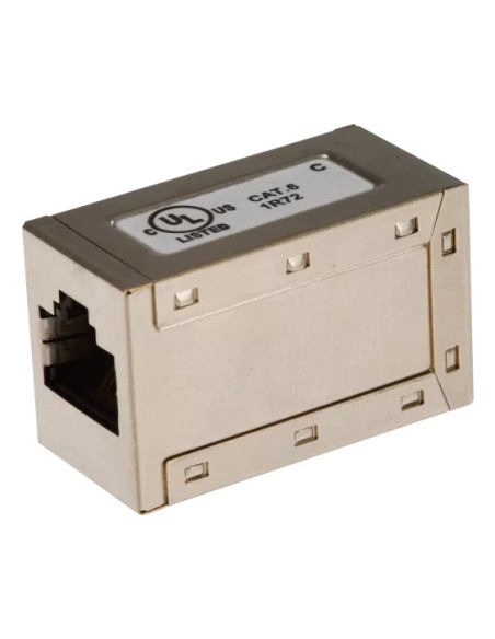 Axis 5503-771 cambiador de género para cable RJ-45 Acero pulido