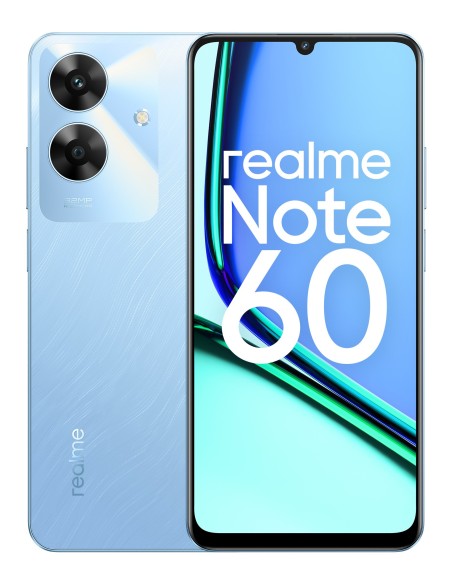 realme Note 60 17,1 cm (6.74") SIM doble Android 14 4G USB Tipo C 4 GB 128 GB 5000 mAh Azul
