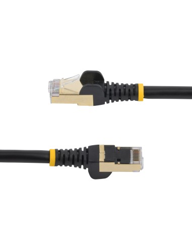 StarTech.com Cable 10m Ethernet CAT6a - Cable de Red de 10 Gigabits Blindado Snagless RJ45 PoE de 100W - Latiguillo STP de