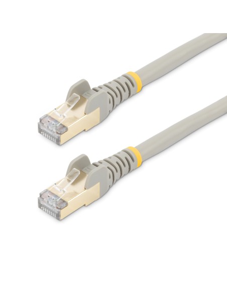 StarTech.com Cable de 2m de Red Ethernet RJ45 Cat6a Blindado STP - Cable sin Enganche Snagless - Gris StarTech.com Cable de 2m de Red Ethernet RJ45 Cat6a Blindado STP - Cable sin Enganche Snagless - Gris