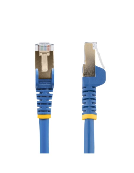 StarTech.com Cable de 0,5m de Red Ethernet RJ45 Cat6a Blindado STP - Cable sin Enganche Snagless - Azul StarTech.com Cable de 0,5m de Red Ethernet RJ45 Cat6a Blindado STP - Cable sin Enganche Snagless - Azul