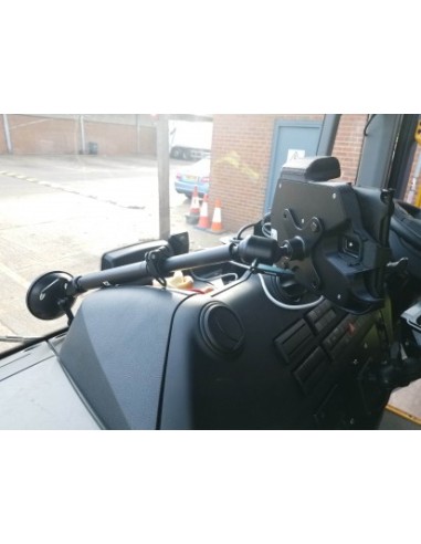 Gamber-Johnson 7110-1230 kit de montaje Negro Aluminio