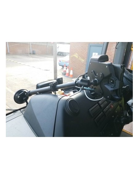 Gamber-Johnson 7110-1230 kit de montaje Negro Aluminio