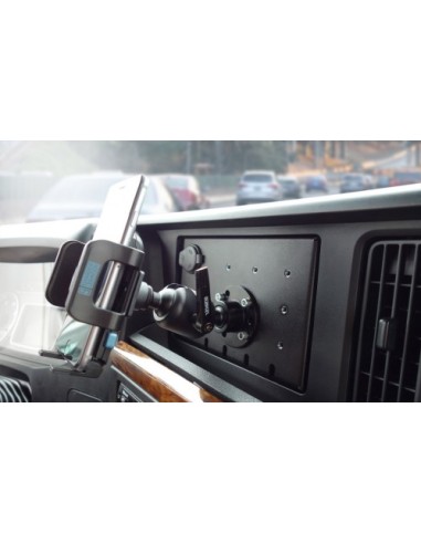 Gamber-Johnson 7110-1235 kit de montaje Negro Aluminio