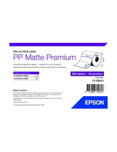 Epson 7113411 etiqueta de impresora Blanco Etiqueta para impresora autoadhesiva