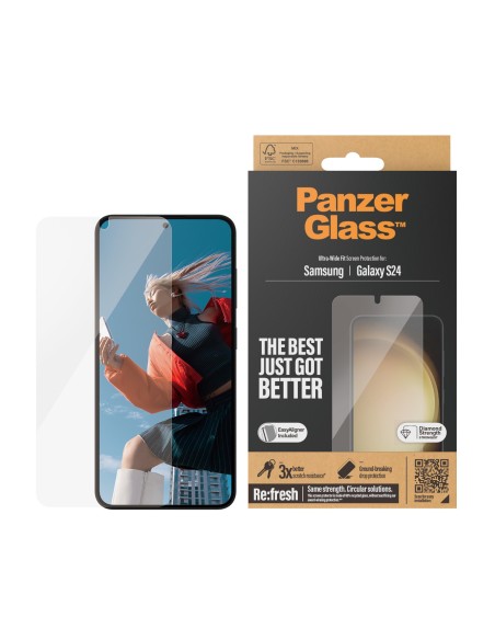 PanzerGlass Ultra Wide Fit Protector de pantalla Samsung 1 pieza(s)