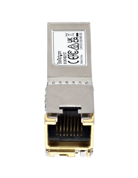 StarTech.com Módulo Transceptor SFP+ Compatible con HPE 813874-B21 - 10GBASE-T - SFP a RJ45 Cat6   Cat5e - SFP+ Ethernet