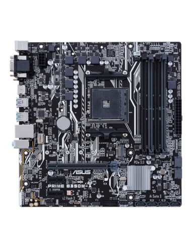 ASUS PRIME B350M-A AMD B350 Zócalo AM4 micro ATX