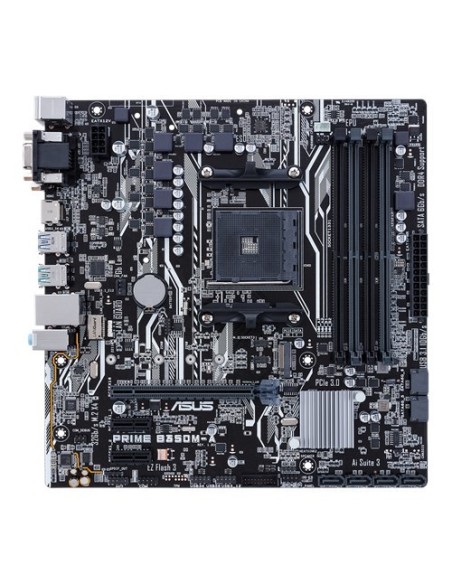 ASUS PRIME B350M-A AMD B350 Zócalo AM4 micro ATX ASUS PRIME B350M-A AMD B350 Zócalo AM4 micro ATX