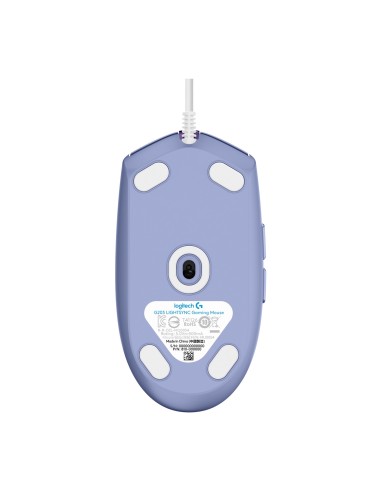 Logitech G 910-005853 ratón Juego USB tipo A 8000 DPI