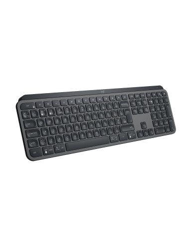 Logitech 920-010250 teclado Oficina RF Wireless + Bluetooth Inglés internacional Grafito