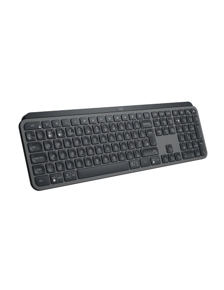 Logitech 920-010250 teclado Oficina RF Wireless + Bluetooth Inglés internacional Grafito