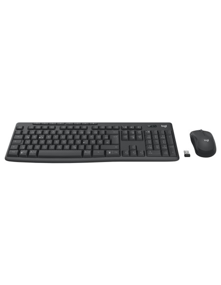 Logitech 920-012065 teclado Ratón incluido Oficina RF Wireless + Bluetooth QWERTZ Alemán Grafito