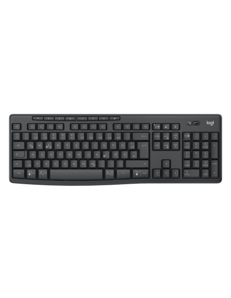 Logitech 920-012065 teclado Ratón incluido Oficina RF Wireless + Bluetooth QWERTZ Alemán Grafito