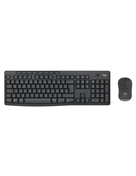 Logitech 920-012065 teclado Ratón incluido Oficina RF Wireless + Bluetooth QWERTZ Alemán Grafito