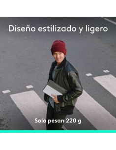 Logitech Keys-To-Go 2, teclado inalámbrico portátil para iPad con tapa integrada, estilizado y compacto, para iPad, iPhone, Mac 2