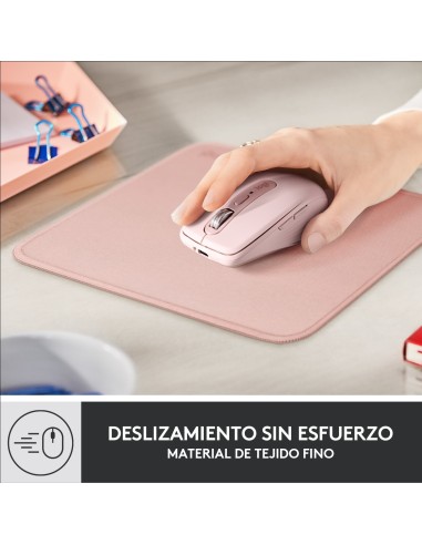 Logitech 956-000050 alfombrilla para ratón Rosa
