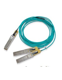 Nvidia MFS1S50-H015V Cable de fibra óptica e InfiniBand 15 m QSFP56 2x QSFP56 Azul 2