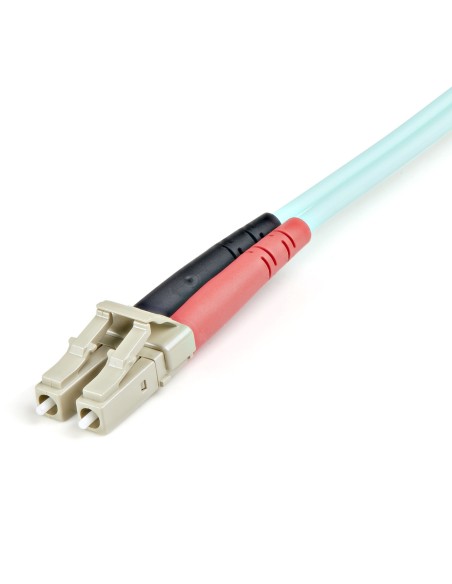 StarTech.com Cable de 1m de Fibra Óptica Multimodo OM3 LC a LC UPC - Full Duplex 50 125µm - para Redes de 100G - LOMMF VCSEL - StarTech.com Cable de 1m de Fibra Óptica Multimodo OM3 LC a LC UPC - Full Duplex 50 125µm - para Redes de 100G - LOMMF VCSEL -