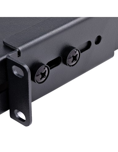 StarTech.com Estante Bandeja 1U Ventilada Ajustable para Montaje en Rack de Servidores - 150kg - de 19,5 a 38in (49,5 a 96,5cm)