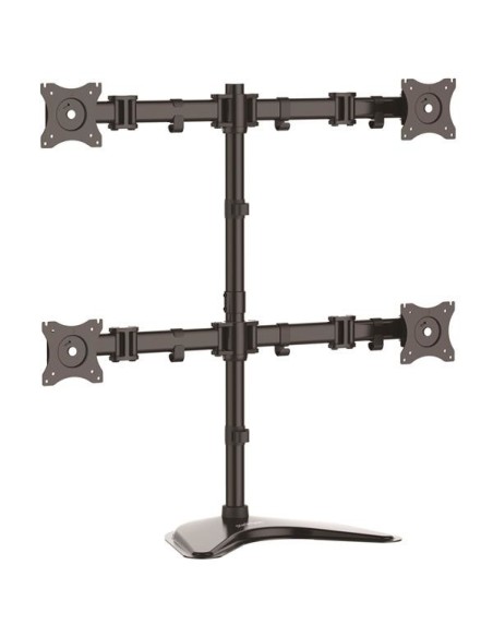 StarTech.com Base de Soporte Ajustable VESA para 4 Monitores de hasta 27 Pulgadas StarTech.com Base de Soporte Ajustable VESA para 4 Monitores de hasta 27 Pulgadas