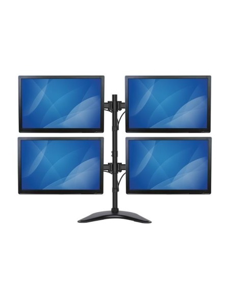 StarTech.com Base de Soporte Ajustable VESA para 4 Monitores de hasta 27 Pulgadas StarTech.com Base de Soporte Ajustable VESA para 4 Monitores de hasta 27 Pulgadas