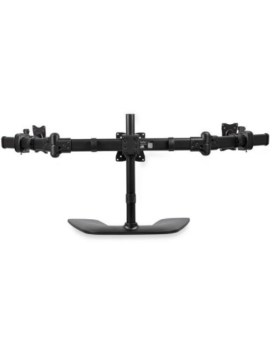 StarTech.com Brazo de Soporte VESA Articulado de 3 Monitores hasta de 27 Pulgadas - Base para Monitores de Ordenador