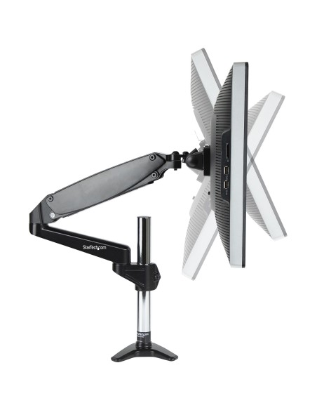 StarTech.com Brazo de Soporte de Escritorio para Un Monitor VESA de hasta 32" o Ultraancho de 49" 8kg - Base para 1 Monitor de