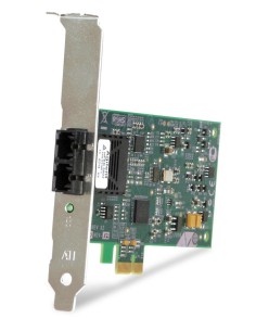 Allied Telesis 100FX Desktop PCI-e Fiber Network Adapter Card w PCI Express, Federal & Government 100 Mbit s