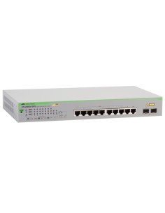 Allied Telesis AT-GS950 10PS V2-50 switch No administrado Gigabit Ethernet (10 100 1000) Energía sobre Ethernet (PoE) Gris