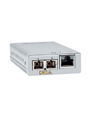 Allied Telesis AT-MMC2000 SC-960 convertidor de medio 1000 Mbit s 850 nm Multimodo Gris