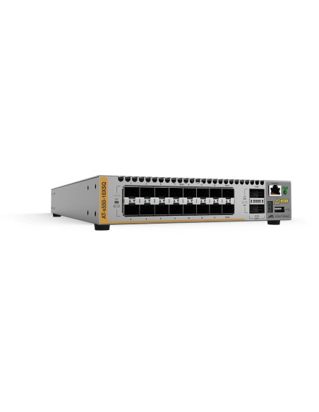Allied Telesis AT-x550-18XSQ-50 Gestionado L3 Energía sobre Ethernet (PoE) Gris