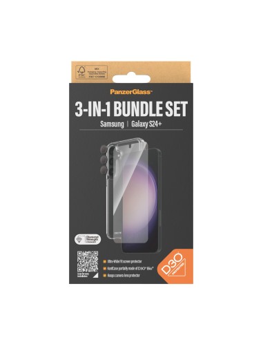 PanzerGlass 3-in-1 Bundle Glas, Case, Cam Protector de pantalla Samsung 1 pieza(s)
