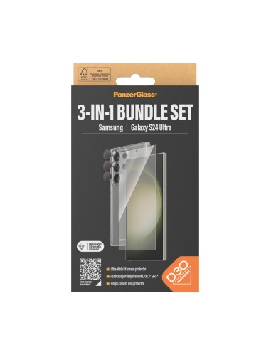 PanzerGlass 3-in-1 Bundle Glas, Case, Cam Protector de pantalla Samsung 1 pieza(s)