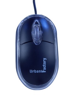 Urban Factory BDM02UF ratón Ambidextro USB tipo A Óptico 800 DPI