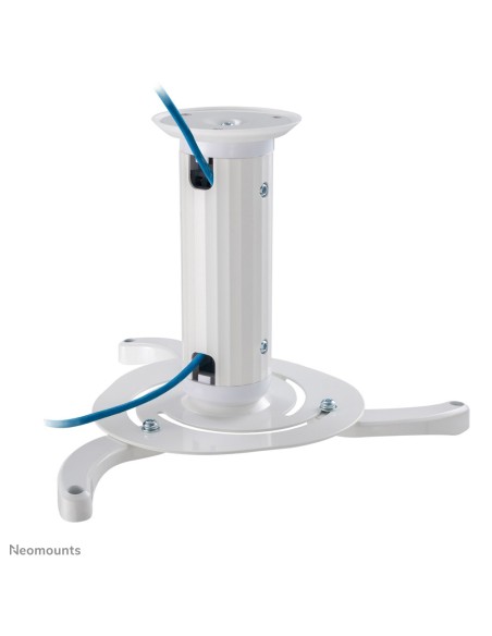 Neomounts BEAMER-C80WHITE Soporte de techo para proyector - alt. 13-20 cm - movimiento completo