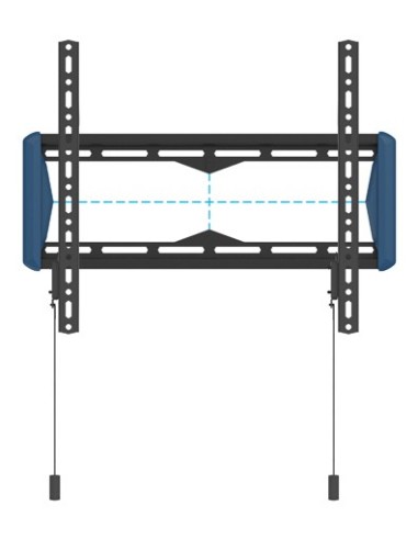 B-Tech Elements Fixed 400 Flat 165,1 cm (65") Pared Negro, Azul
