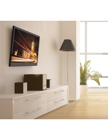 B-Tech BT7523 B soporte para monitor 119,4 cm (47") Pared Negro