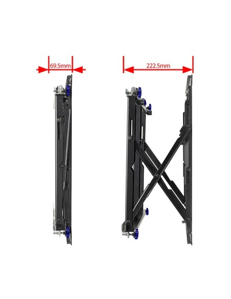 B-Tech BT8312 177,8 cm (70") Negro