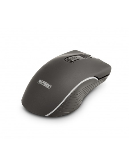 Urban Factory Onlee ratón Juego Ambidextro RF Wireless + Bluetooth Óptico 2400 DPI