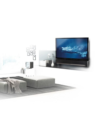 B-Tech BTV914 Pared Acero Negro