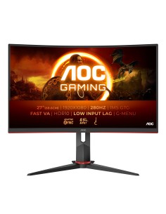 AOC G2 C27G2Z3 BK pantalla para PC 68,6 cm (27") 1920 x 1080 Pixeles Full HD LED Negro, Rojo