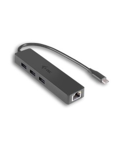 i-tec Advance USB-C Slim Passive HUB 3 Port + Gigabit Ethernet Adapter