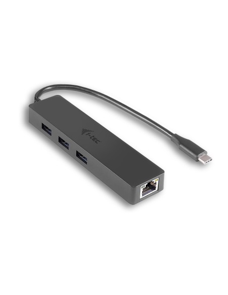 i-tec Advance USB-C Slim Passive HUB 3 Port + Gigabit Ethernet Adapter i-tec Advance USB-C Slim Passive HUB 3 Port + Gigabit Ethernet Adapter
