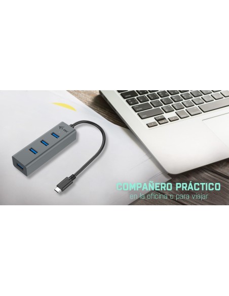 i-tec Metal USB-C HUB 4 Port i-tec Metal USB-C HUB 4 Port